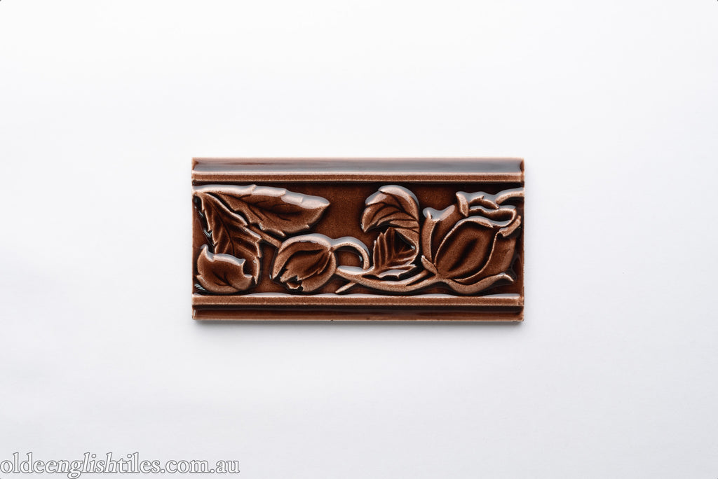 150mm Embossed - Rose Embossed