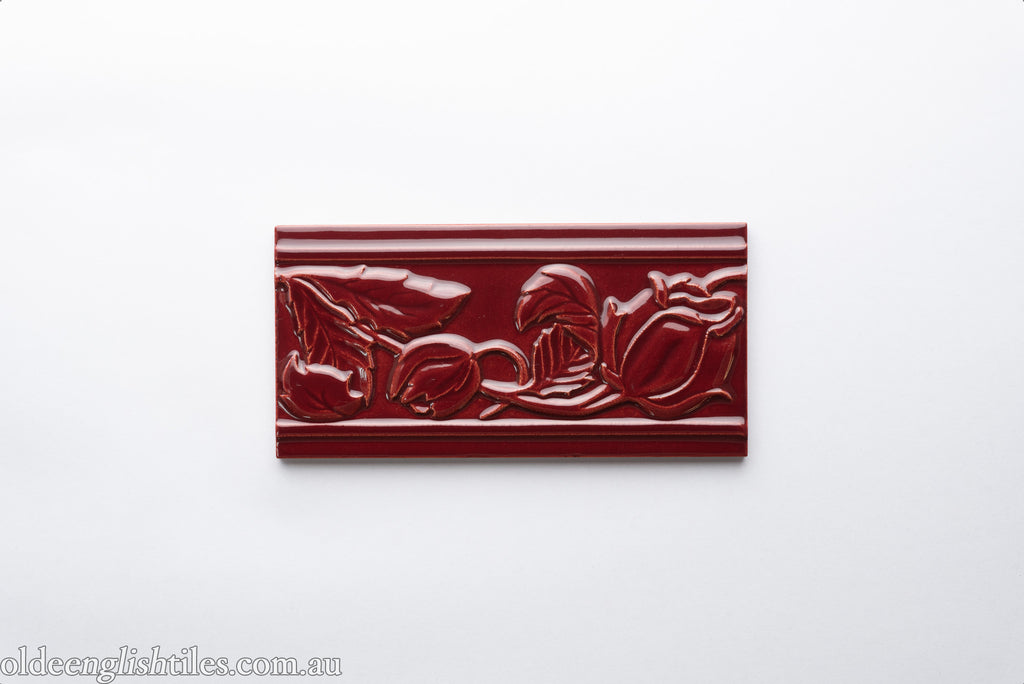 150mm Embossed - Rose Embossed