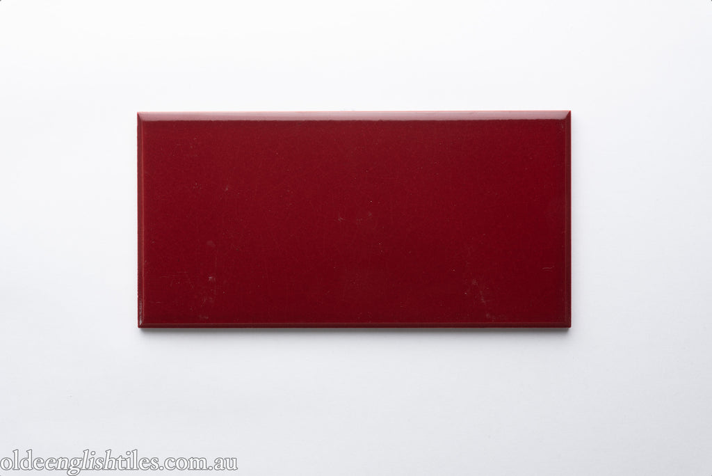 Subway Tiles - Burgundy Wall Tile