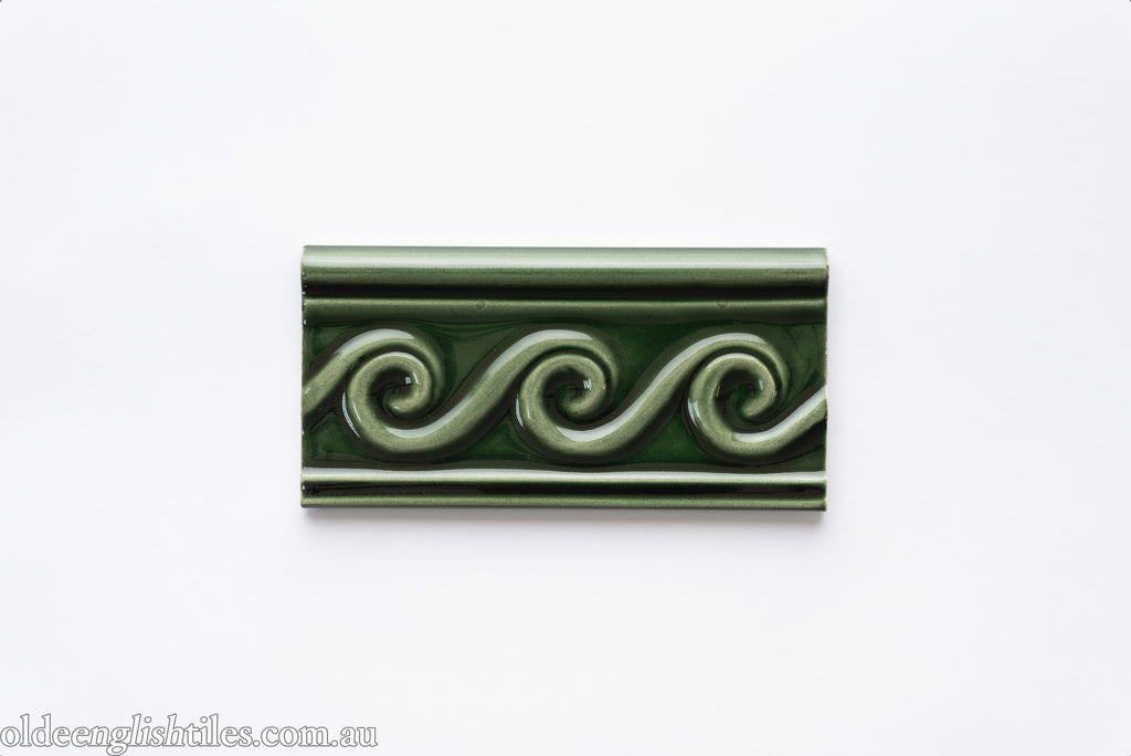 Victorian & Federation Wall Tiles -  Wave Capping