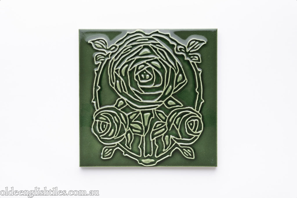 150mm Embossed -  Victoria Rose