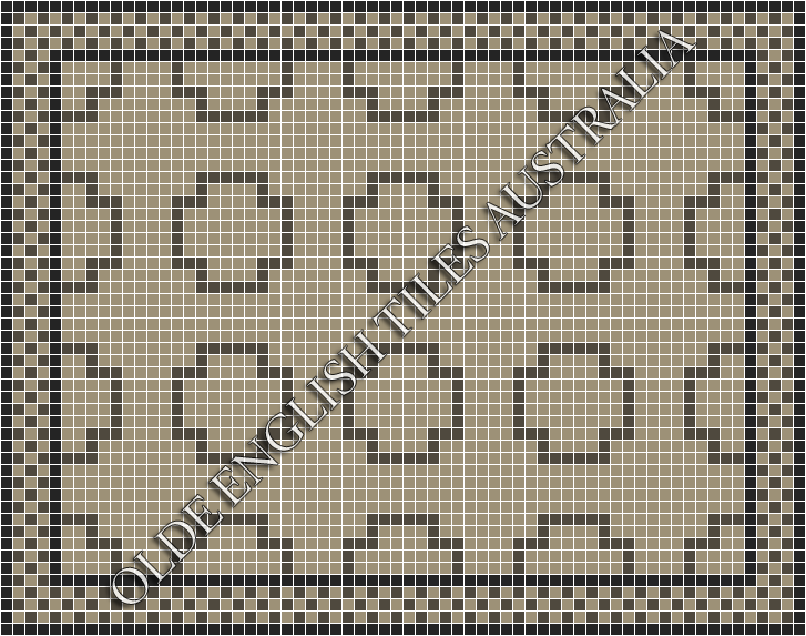  - Greenwich 20 Light Grey with Charcoal Pattern