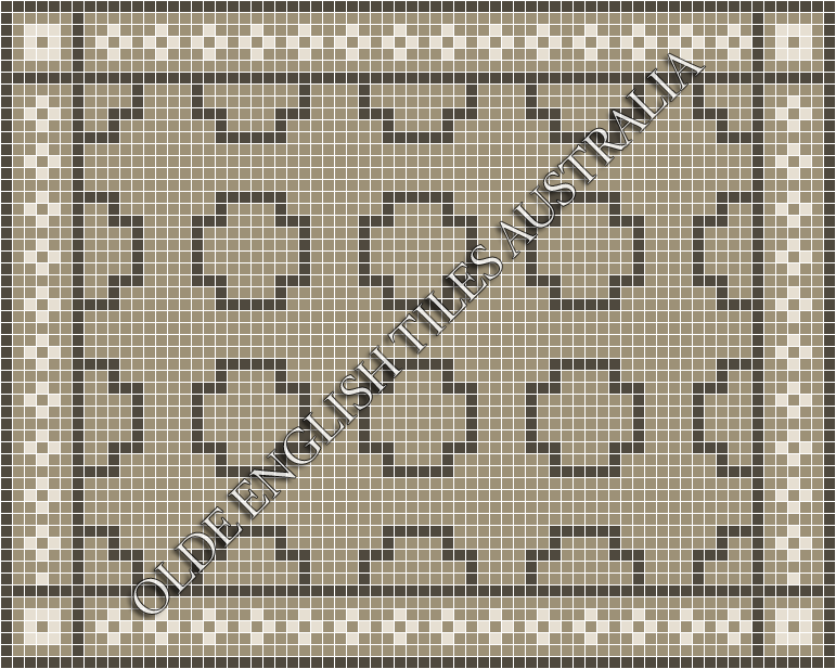  - Greenwich 20 Light Grey with Charcoal Pattern