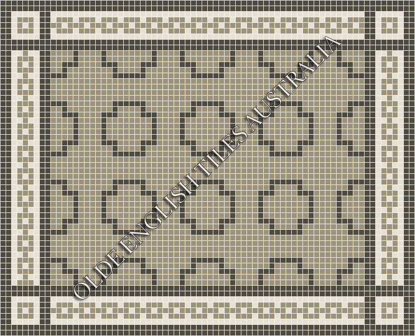  - Greenwich 20 Light Grey with Charcoal Pattern