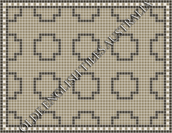  - Greenwich 20 Light Grey with Charcoal Pattern