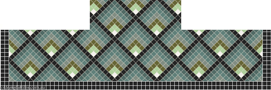 Grid 20 with Double Strip border