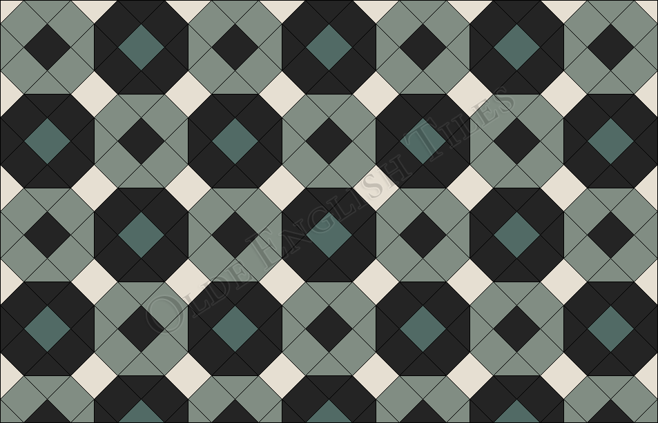 Contemporary Tessellated Patterns -  Illusion