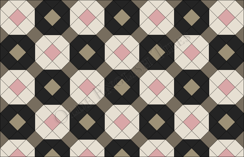 Contemporary Tessellated Patterns - Illusion