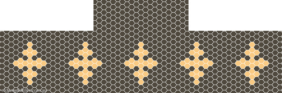 Fireplace Mosaic -  Motif 25 - Option 1