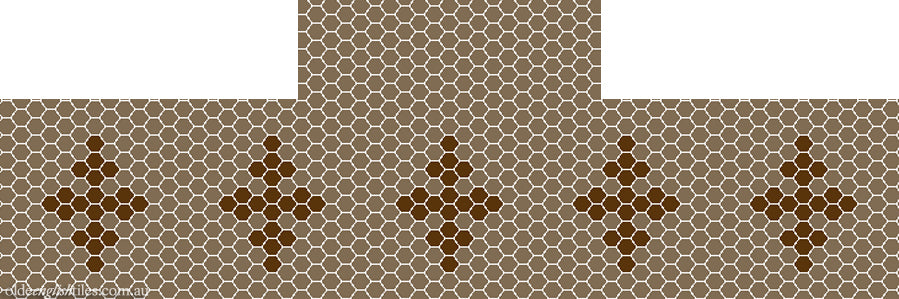 Fireplace Mosaic -  Motif 25 - Option 2