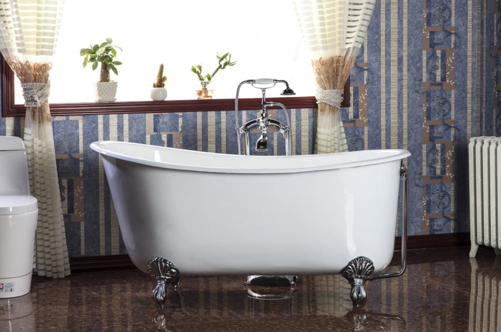  - Nu Cast 1370 Swedish Slipper Cast Iron bath