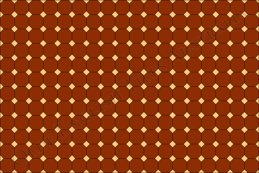 Tessellated Tiles - Olde English 100