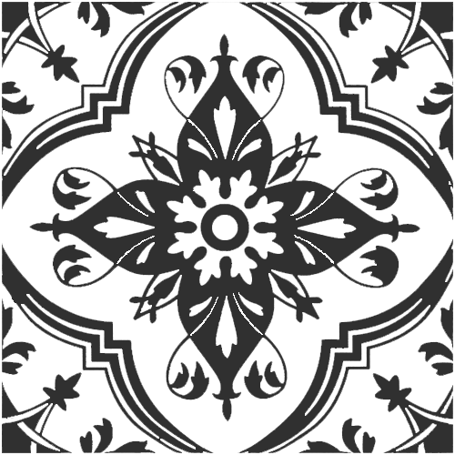 Victorian & Federation Wall Tiles Square - Persian