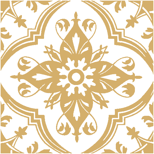 Victorian & Federation Wall Tiles Square - Persian