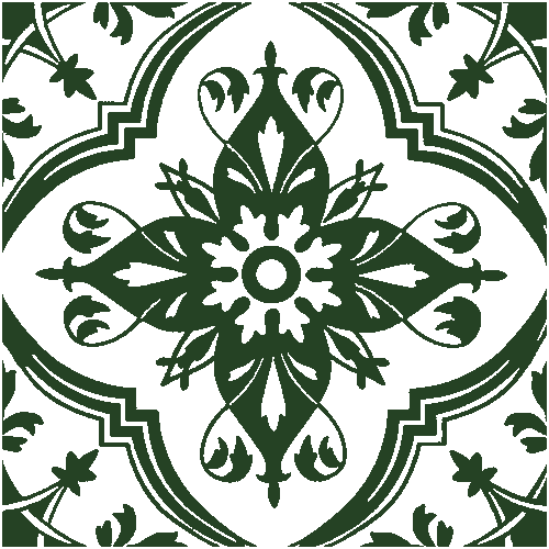 Victorian & Federation Wall Tiles Square - Persian