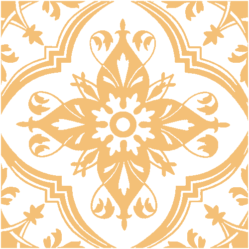 Victorian & Federation Wall Tiles Square - Persian