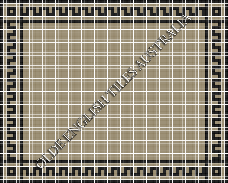  - Plain Square 20 Light Grey Mosaics