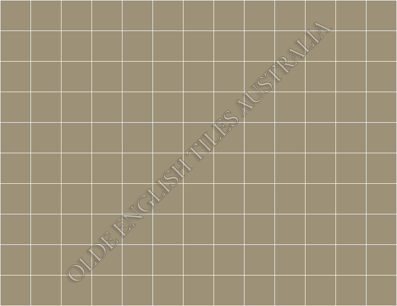 Plain Mosaics - Plain Square 20 Light Grey Mosaics