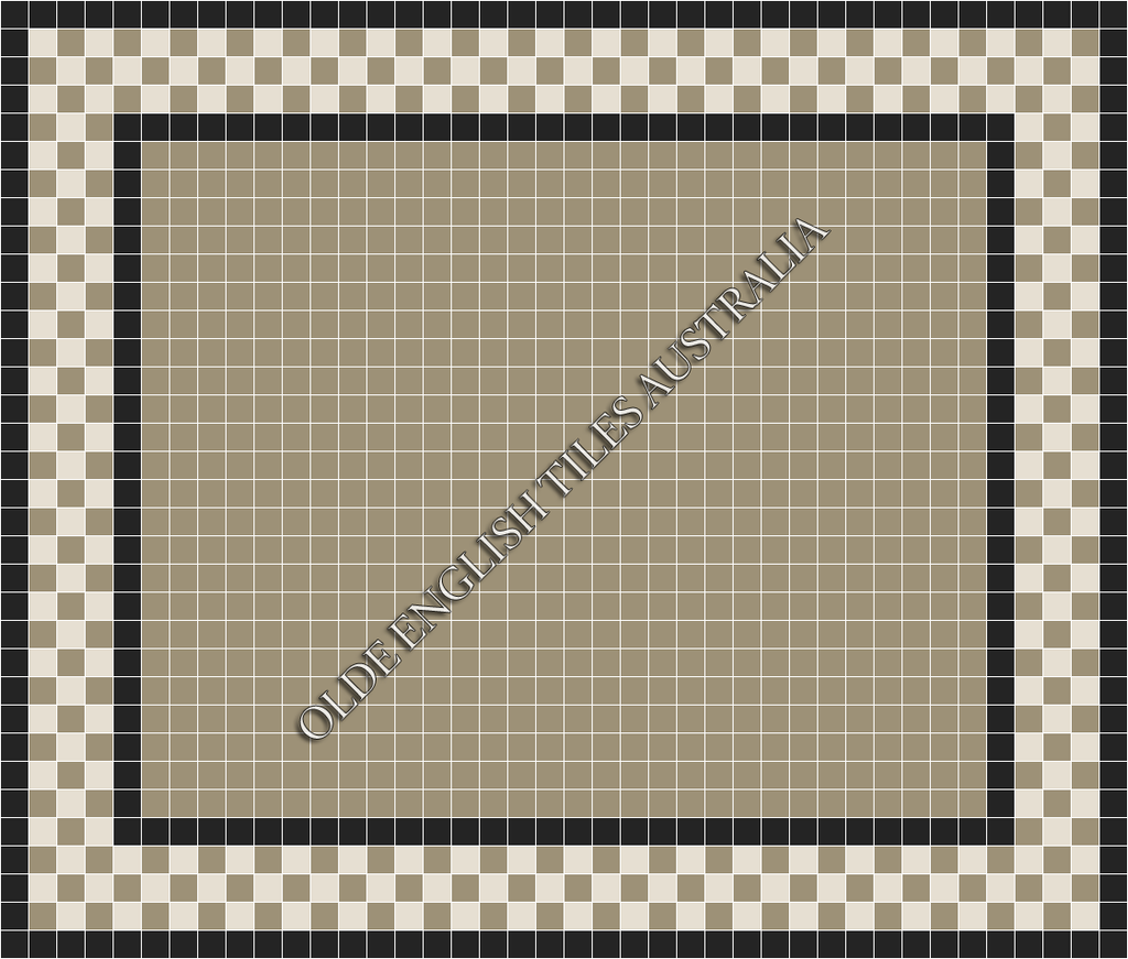 Plain Mosaics - Plain Square 50 Light Grey Mosaics
