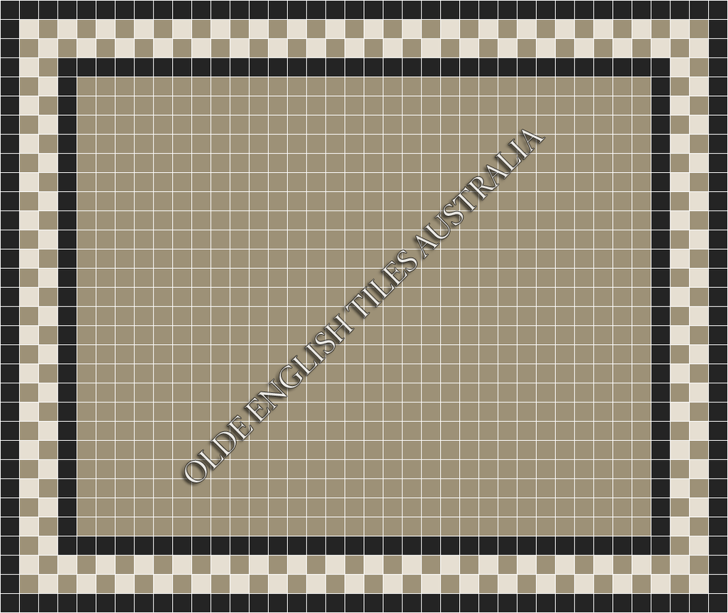  - Plain Square 50 Light Grey Mosaics