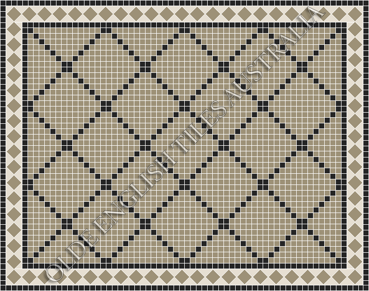  - Ritz 20 Light Grey with Black Pattern