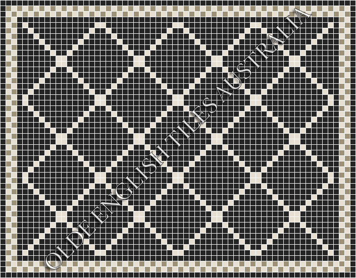 - Ritz 20 Black with White Pattern