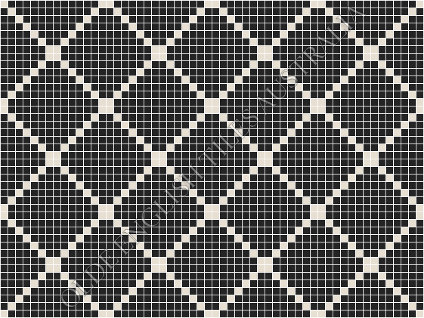  - Ritz 20 Black with White Pattern