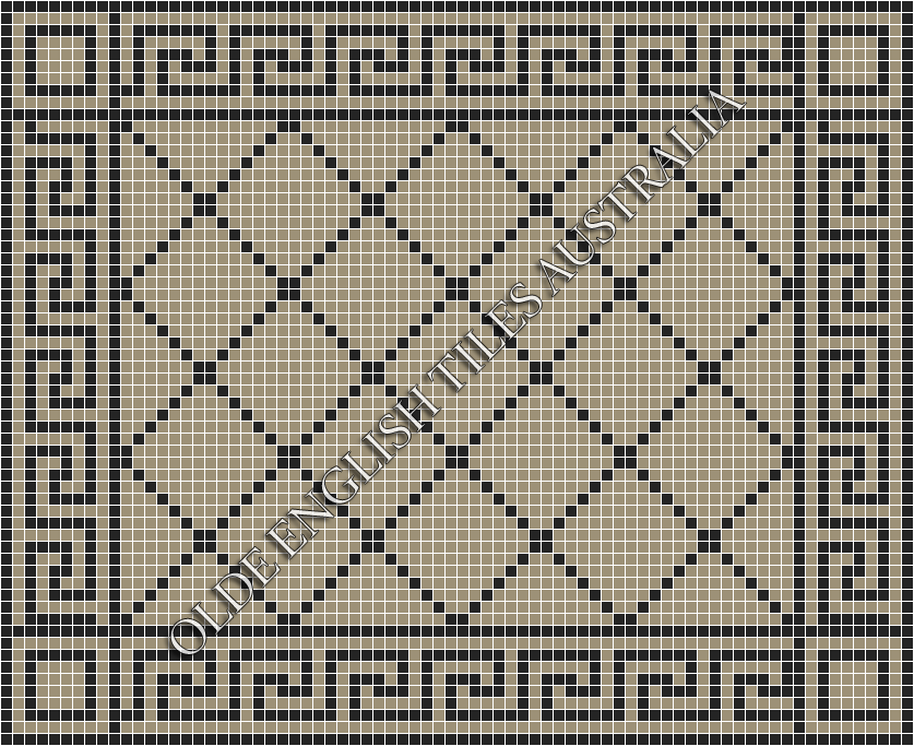  - Ritz 20 Light Grey with Black Pattern