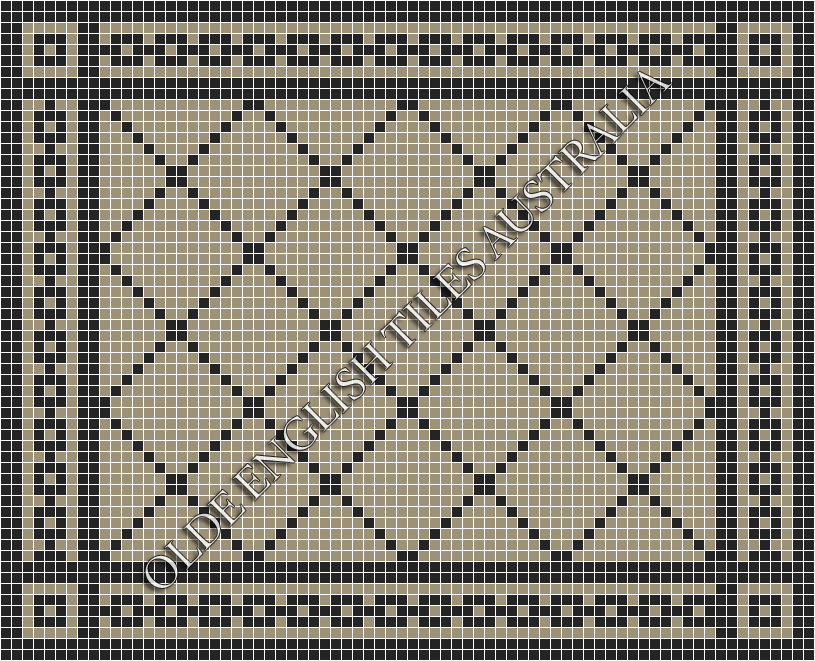  - Ritz 20 Light Grey with Black Pattern
