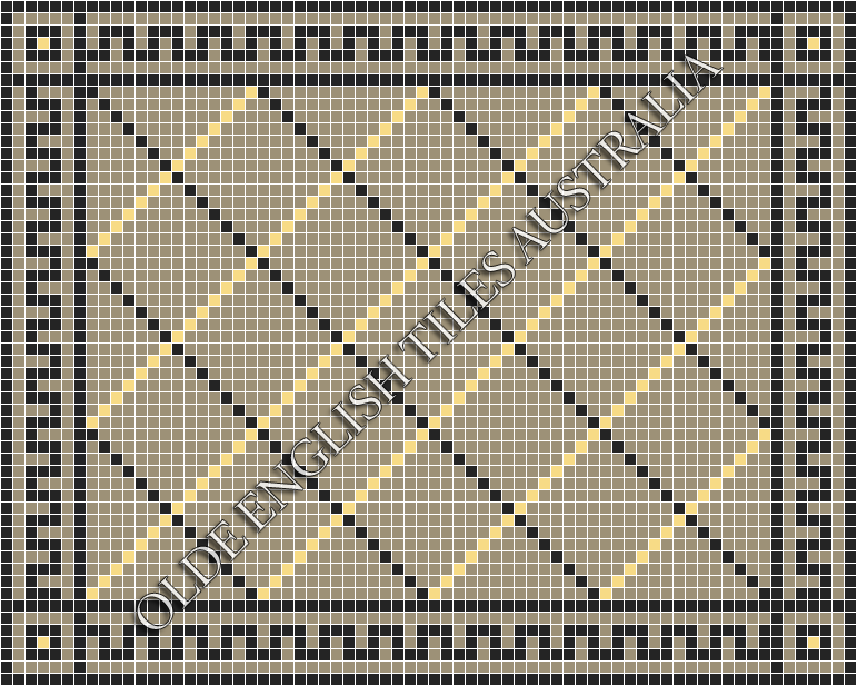  - Ritz 20 Multi Light Grey with Black and Ivory Pattern