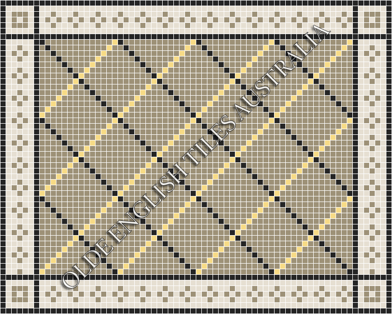  - Ritz 20 Multi Light Grey with Black and Ivory Pattern
