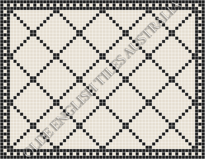  - Ritz 20 White with Black Pattern