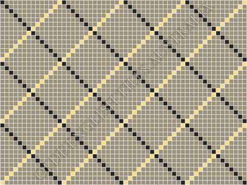 Ritz 20 Multi Light Grey with Black and Ivory Pattern