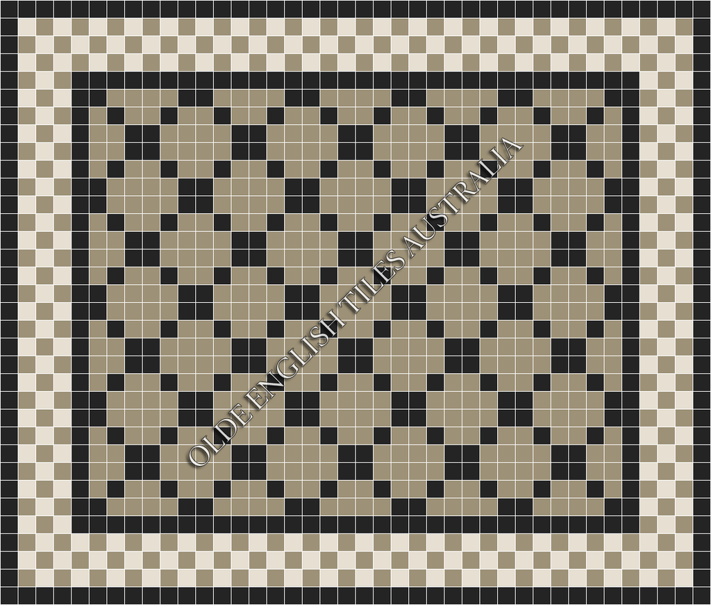  - Ritz 50 Light Grey with Black Pattern