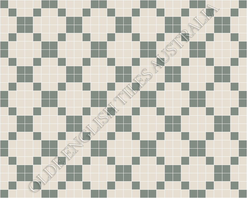  - Ritz 50 White with Light Green Pattern