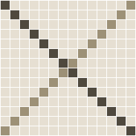  - Ritz 20 Multi White with Charcoal and Light Grey Pattern
