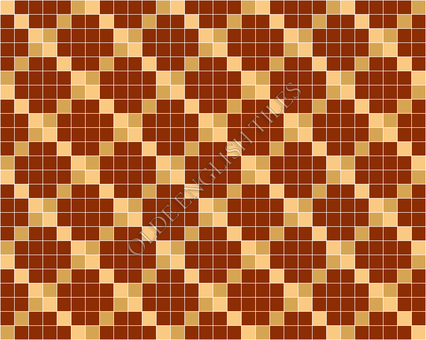 Art Deco Mosaic -  Ritz 50 Multi Art Deco