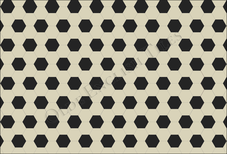 Contemporary Tessellated Patterns -  Soccer Ball