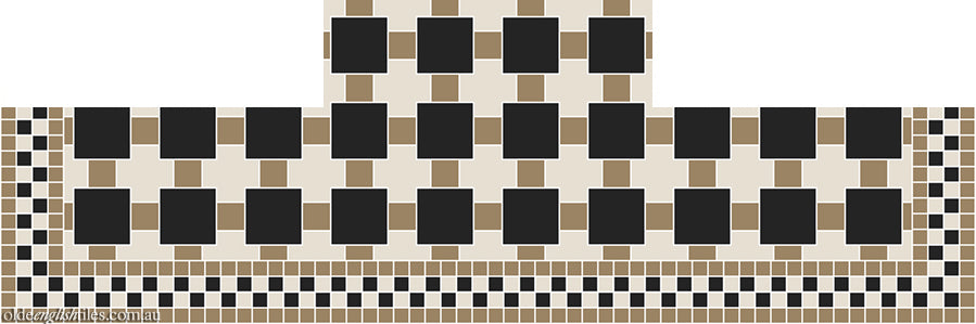 St Tropez with Checkerboard border - Option 1