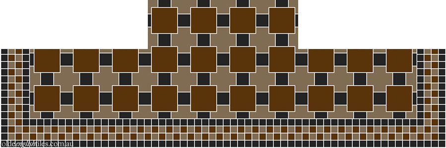 St Tropez with Checkerboard border - Option 2