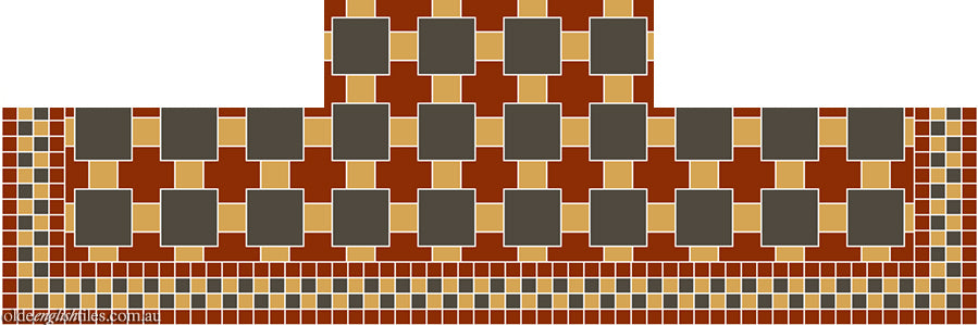 St Tropez with Checkerboard border - Option 3