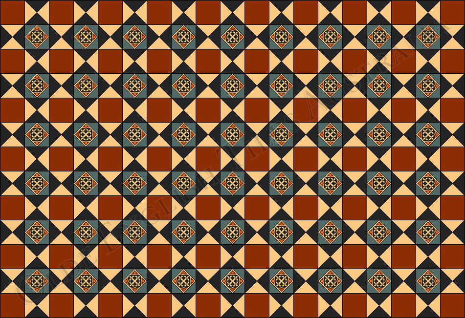 Tessellated Tiles - Toorak Continuous