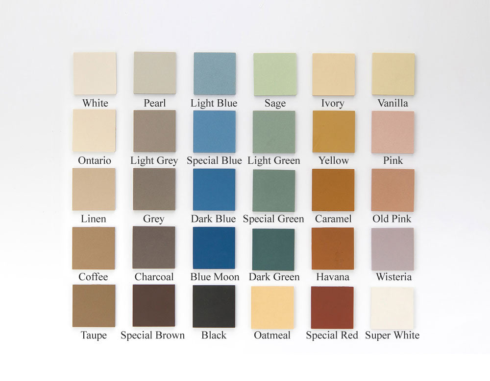  - Plain Square 50 White Mosaics