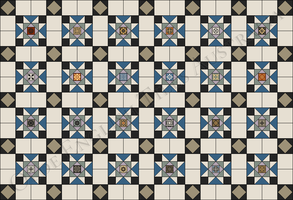 Tessellated Tiles - York