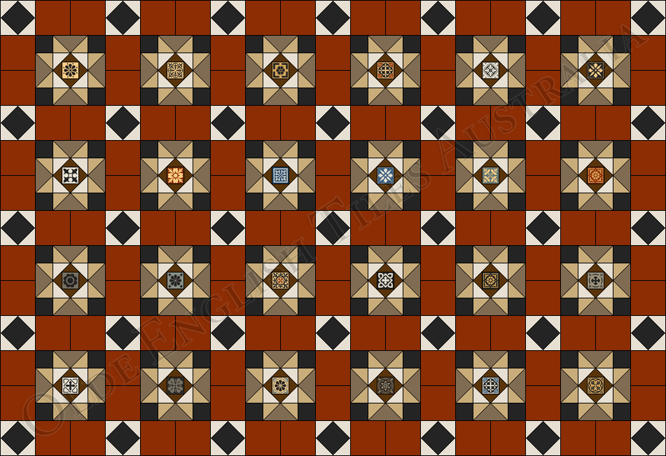 York Pattern York – Olde English Tiles™